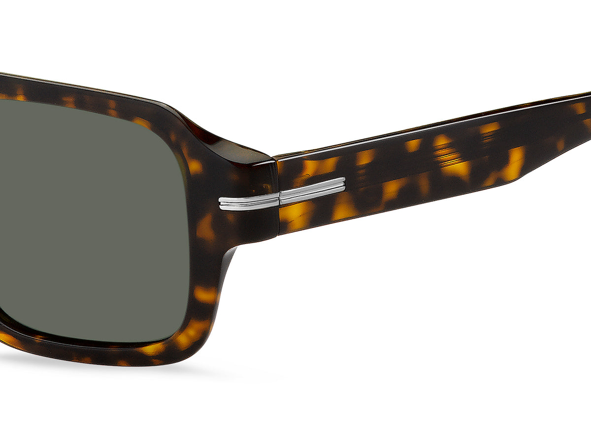 HUGO BOSS 1595/S 86 RECTANGULAR / HAVANA
