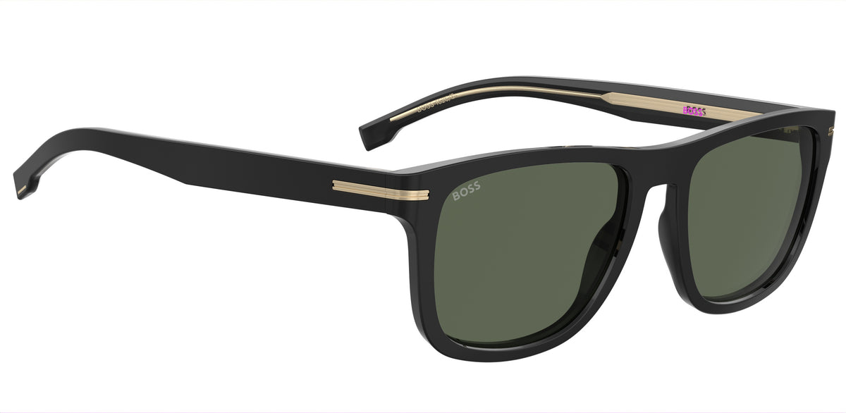 HUGO BOSS 1626/S 807 RECTANGULAR / BLACK