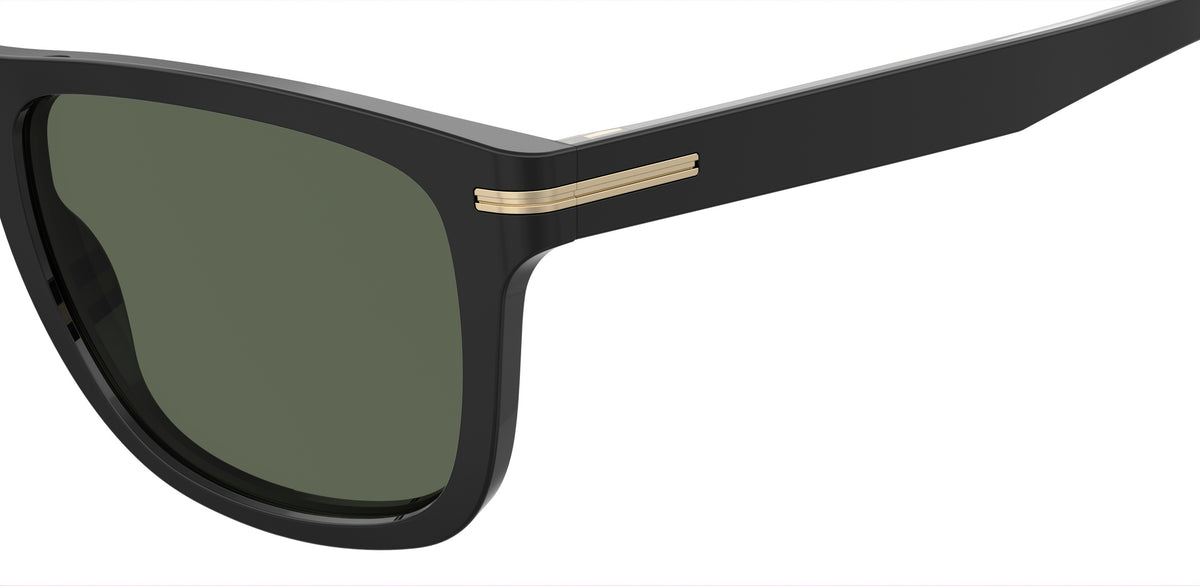 HUGO BOSS 1626/S 807 RECTANGULAR / BLACK