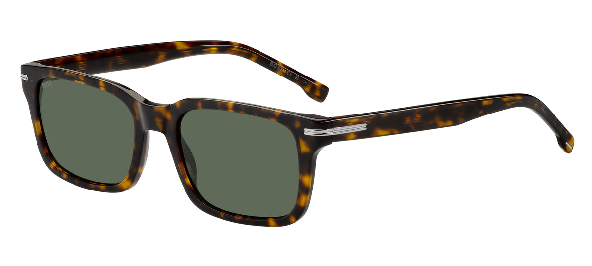 HUGO BOSS 1628/S 86 RECTANGULAR / HAVANA