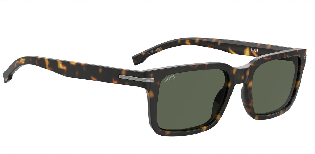 HUGO BOSS 1628/S 86 RECTANGULAR / HAVANA