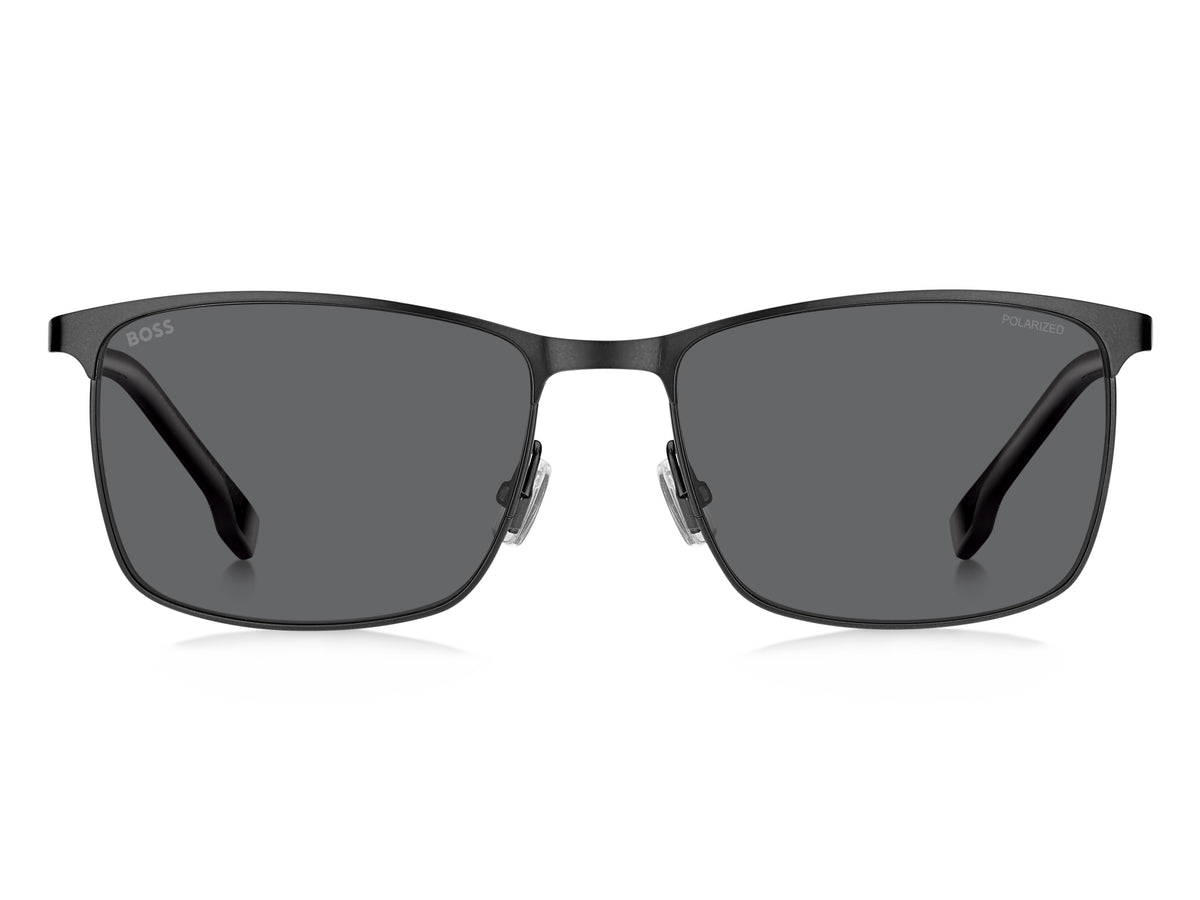 HUGO BOSS 1635/S SVK RECTANGULAR / BLACK