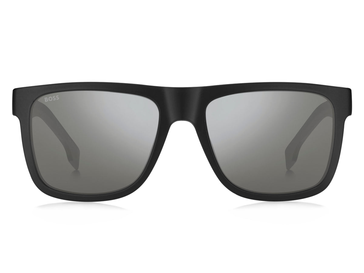 HUGO BOSS 1647/S 3 RECTANGULAR / BLACK