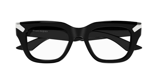 ALEXANDER MCQUEEN AM0443O 1 SQUARE / BLACK