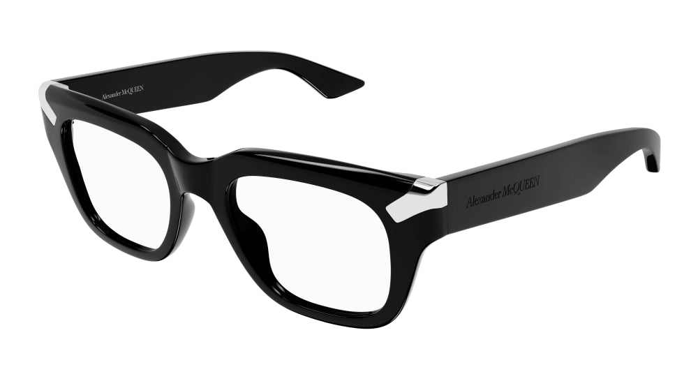 ALEXANDER MCQUEEN AM0443O 1 SQUARE / BLACK