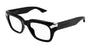 ALEXANDER MCQUEEN AM0443O 1 SQUARE / BLACK