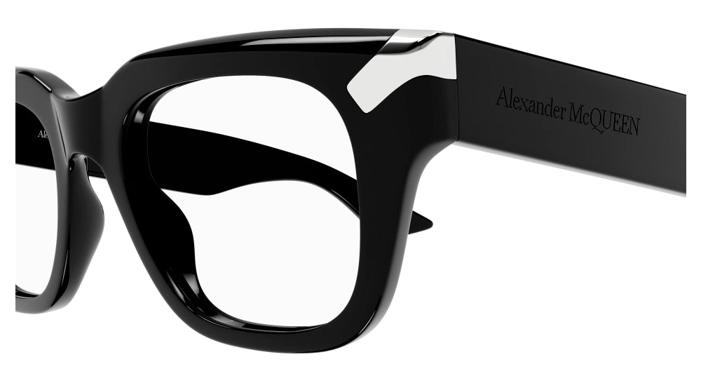 ALEXANDER MCQUEEN AM0443O 1 SQUARE / BLACK