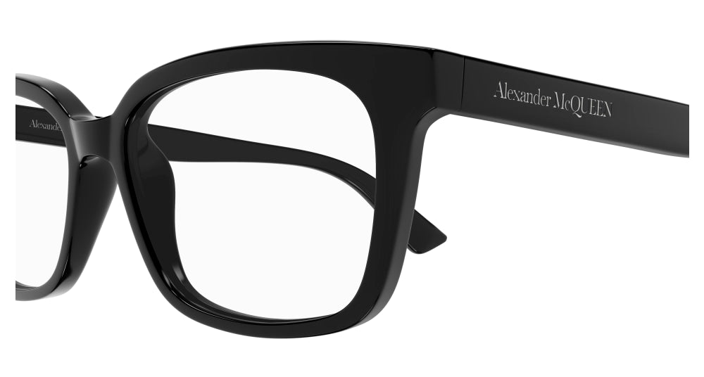 ALEXANDER MCQUEEN AM0464O 1 RECTANGULAR / BLACK