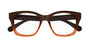 CHLOE CH0244O 8 RECTANGULAR / BROWN
