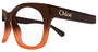 CHLOE CH0244O 8 RECTANGULAR / BROWN
