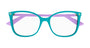 GUCCI GG0026O 15 CAT EYE / GREEN