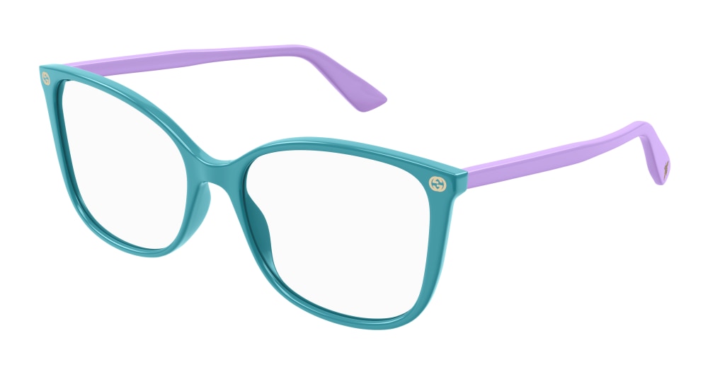 GUCCI GG0026O 15 CAT EYE / GREEN