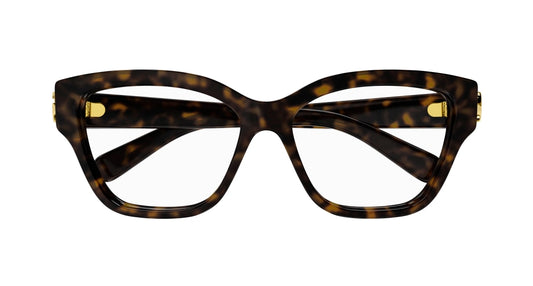 GUCCI GG1597O 2 CAT EYE / HAVANA