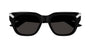 ALEXANDER MCQUEEN AM0439S 1 RECTANGULAR / BLACK