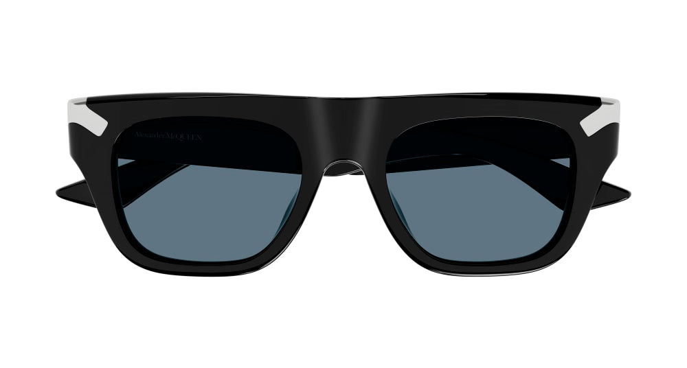 ALEXANDER MCQUEEN AM0441S 2 RECTANGULAR / BLACK