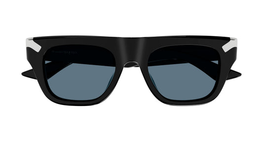 ALEXANDER MCQUEEN AM0441S 2 RECTANGULAR / BLACK