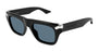 ALEXANDER MCQUEEN AM0441S 2 RECTANGULAR / BLACK