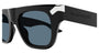 ALEXANDER MCQUEEN AM0441S 2 RECTANGULAR / BLACK