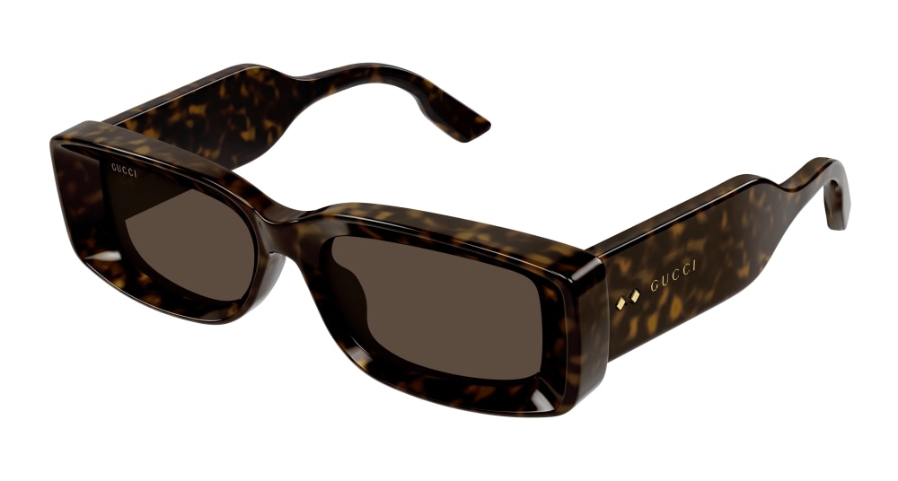 GUCCI GG1528S 2 RECTANGULAR / HAVANA