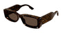 GUCCI GG1528S 2 RECTANGULAR / HAVANA