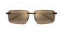 MAUI JIM MJ0626S 5 RECTANGULAR / HAVANA