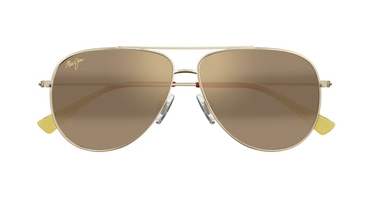 MAUI JIM MJ0665S 4 PILOT / GOLD