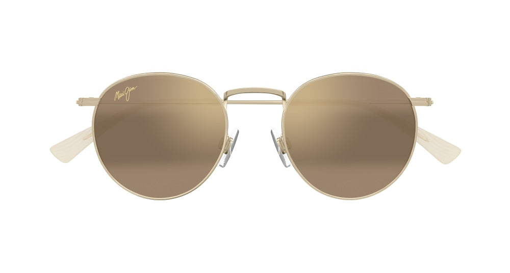MAUI JIM MJ0667S 2 ROUND / GOLD