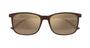 MAUI JIM MJ0672S 2 RECTANGULAR / BROWN