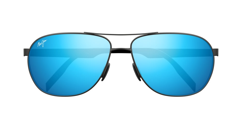 MAUI JIM MJ0728S 3 PILOT / RUTHENIUM