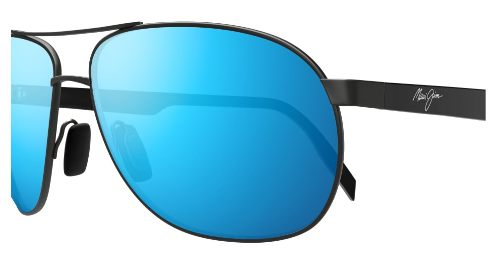MAUI JIM MJ0728S 3 PILOT / RUTHENIUM