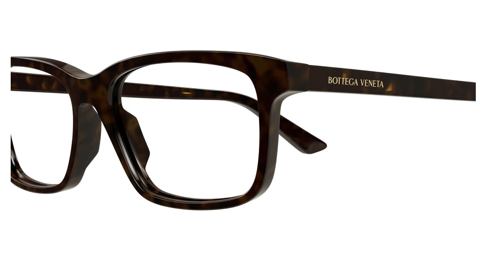 BOTTEGA VENETA BV1314O 2 RECTANGULAR / HAVANA