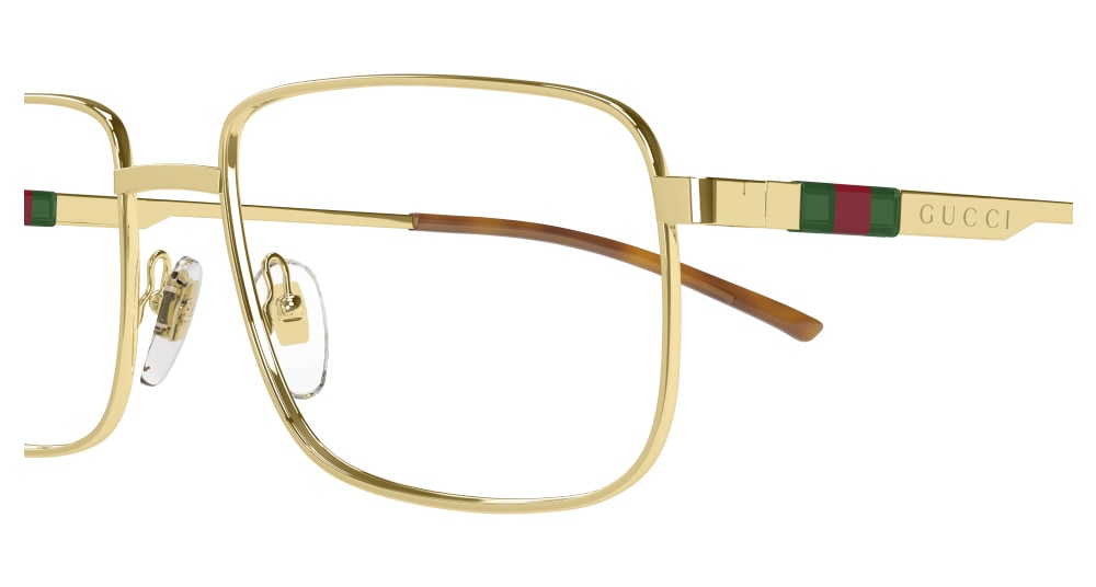 GUCCI GG1678O 2 RECTANGULAR / GOLD