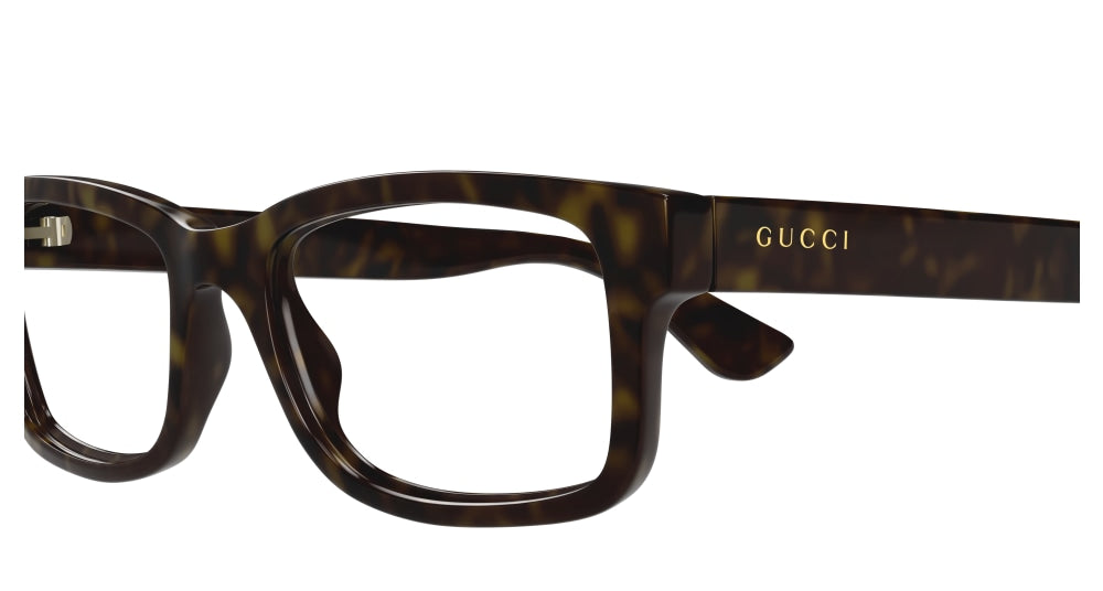 GUCCI GG1717O 2 RECTANGULAR / HAVANA