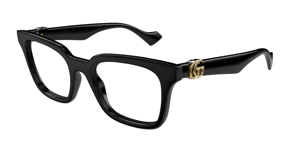 GUCCI GG1728O 5 RECTANGULAR / BLACK