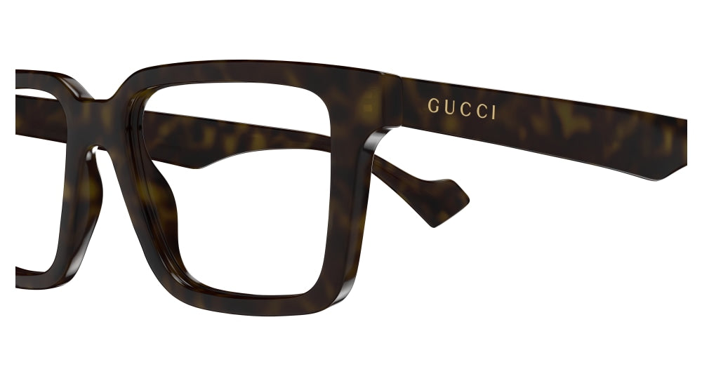 GUCCI GG1729O 2 RECTANGULAR / HAVANA