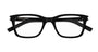 SAINT LAURENT SL 718 SLIM 1 RECTANGULAR / BLACK