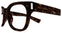 SAINT LAURENT SL 722 3 RECTANGULAR / HAVANA