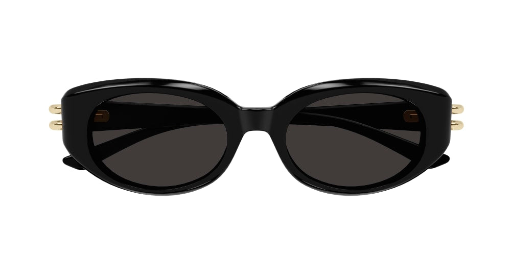 ALEXANDER MCQUEEN AM0469S 1 OVAL / BLACK