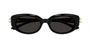 ALEXANDER MCQUEEN AM0469S 1 OVAL / BLACK