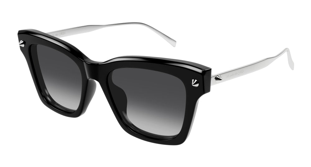 ALEXANDER MCQUEEN AM0483S 1 RECTANGULAR / BLACK