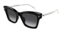 ALEXANDER MCQUEEN AM0483S 1 RECTANGULAR / BLACK