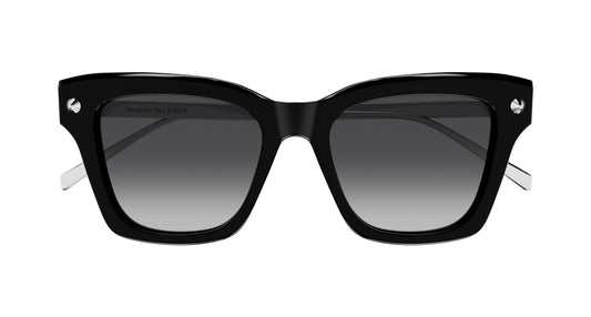 ALEXANDER MCQUEEN AM0483S 1 RECTANGULAR / BLACK