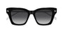 ALEXANDER MCQUEEN AM0483S 1 RECTANGULAR / BLACK