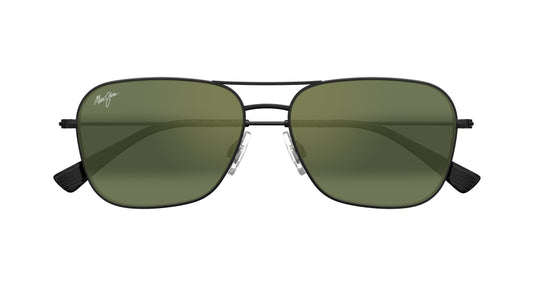 MAUI JIM MJ0675S 2 RECTANGULAR / BLACK