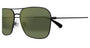 MAUI JIM MJ0675S 2 RECTANGULAR / BLACK