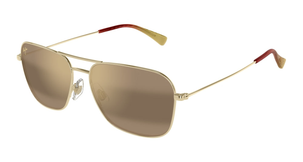 MAUI JIM MJ0675S 4 RECTANGULAR / GOLD