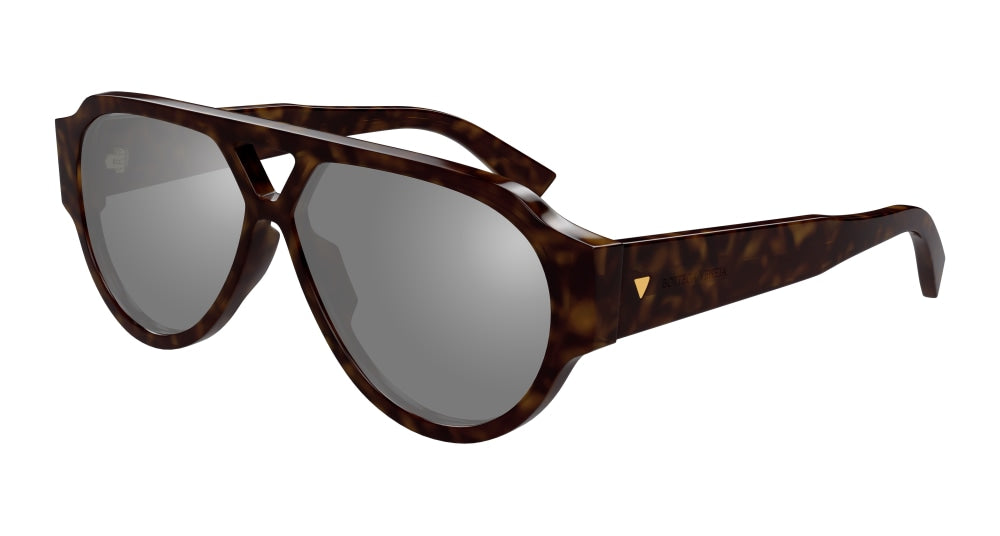 BOTTEGA VENETA BV1318S 2 PILOT / HAVANA