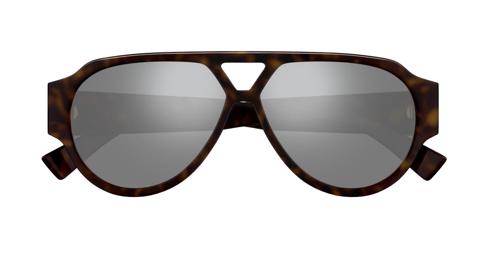 BOTTEGA VENETA BV1318S 2 PILOT / HAVANA