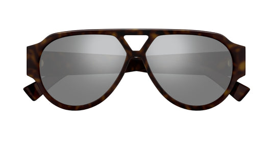 BOTTEGA VENETA BV1318S 2 PILOT / HAVANA