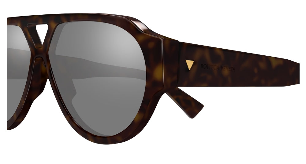 BOTTEGA VENETA BV1318S 2 PILOT / HAVANA